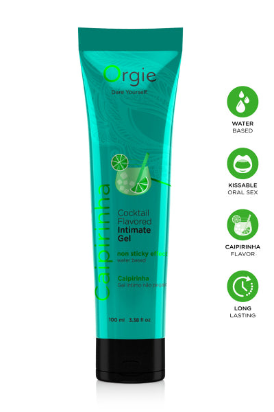 Intieme Gel Lube Tube Cocktail Caipirinha 100ml