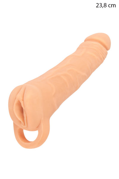 Masturbator en penisverlenger 23,8 cm - Nature Skin