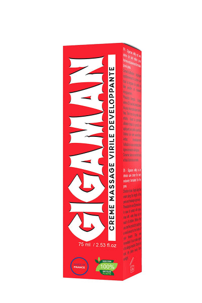 Crème virile développante Gigaman