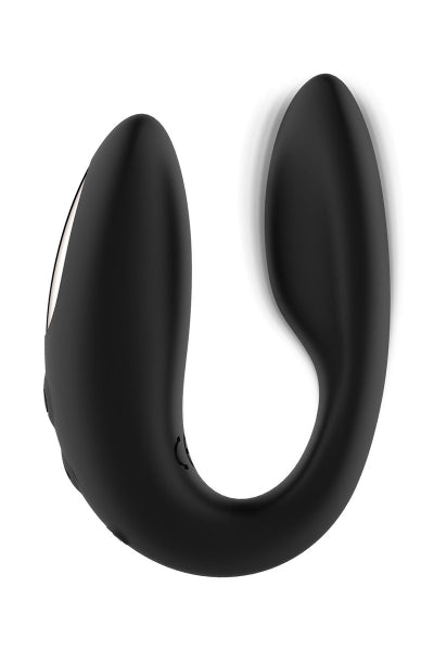 Vibro pour couple C-Shape - Rosy Gold