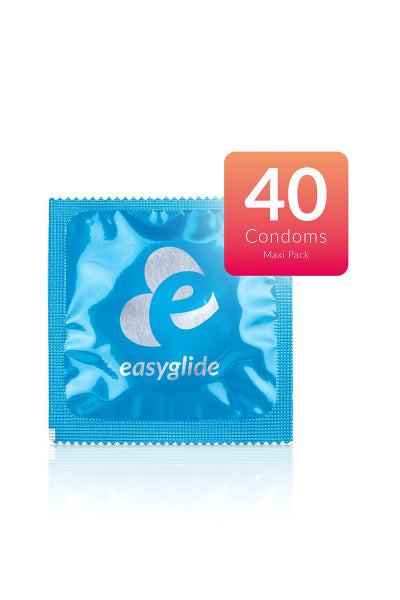 40 préservatifs Ribs and Dots - EasyGlide