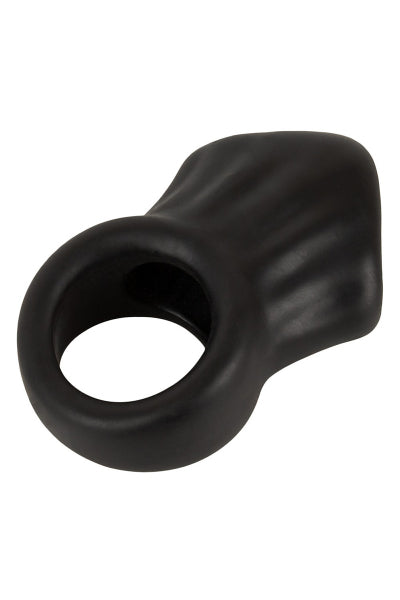 Cock Ring avec Ball Stretcher liquid silicone - Erecto