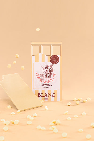 Chocolat blanc - Tablette 100g - Les canailles