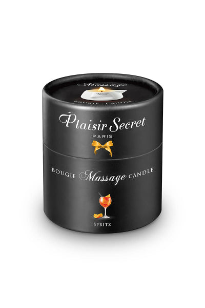 Bougie de massage gourmande Spritz - Plaisir secret