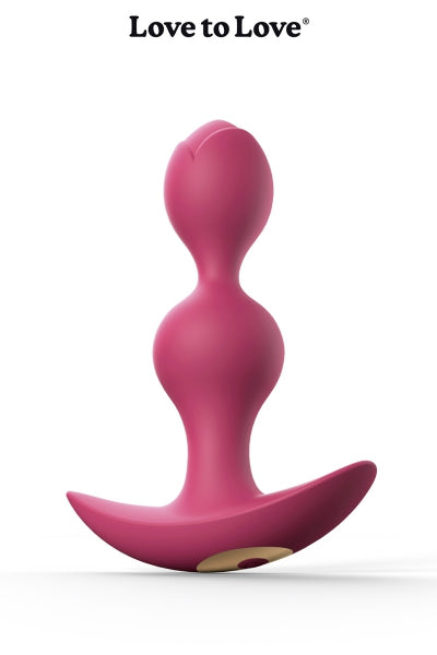Plug anal vibrant Twinny Bud prune de Love to Love