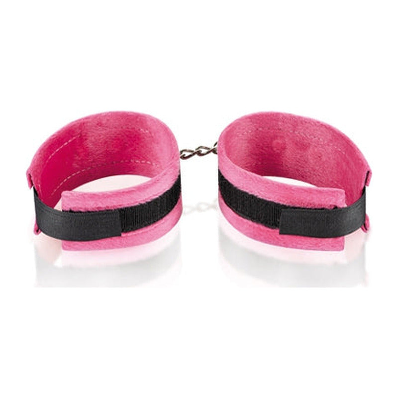 Menottes de poignets rose et noir — vue 2