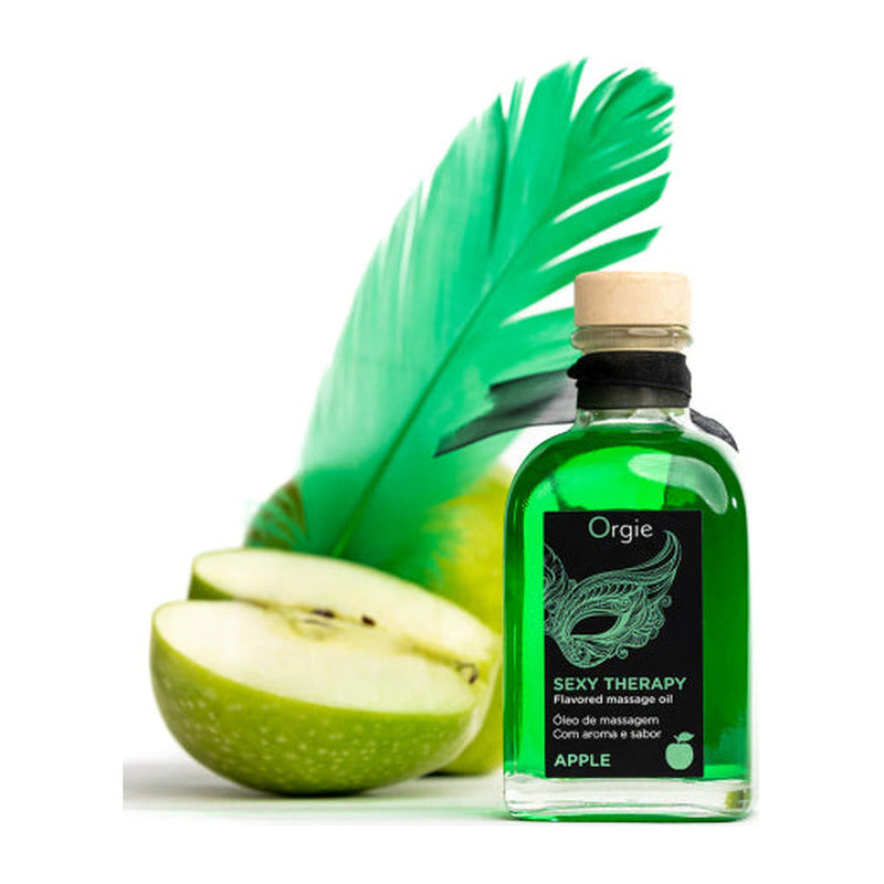 Huile de massage embrassable Sexy Therapy Pomme — vue 2