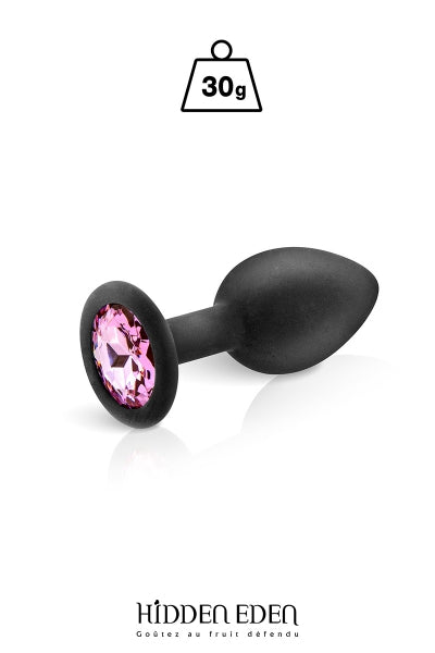 Sieradenplug siliconen zwart S - Hidden Eden