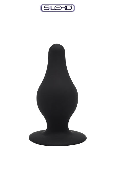 Plug anal The Original Model 2 noir 7,2 cm - SilexD