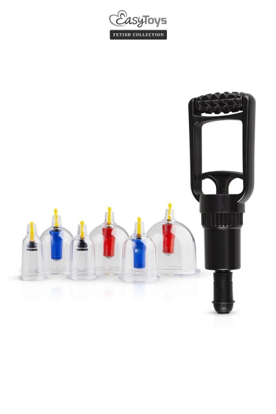Set 6 cupping cups – EasyToys Fetish Collection