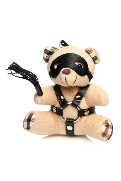 Sleutelhanger Teddybeer BDSM met zweep
