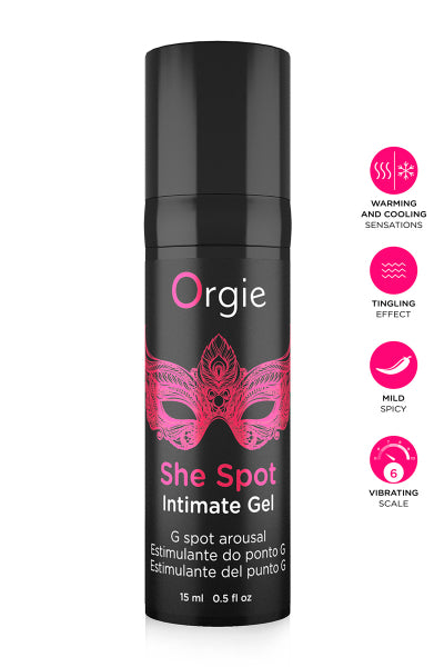 Stimulerende G-plekgel She Spot 15ml
