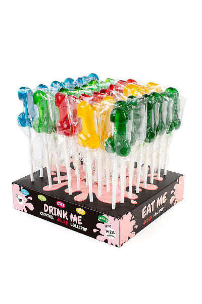 Display met 40 penislolly's