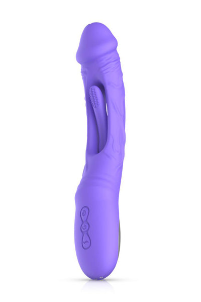 G-spot vibrator met tikfunctie Flax - Good Vibe Only