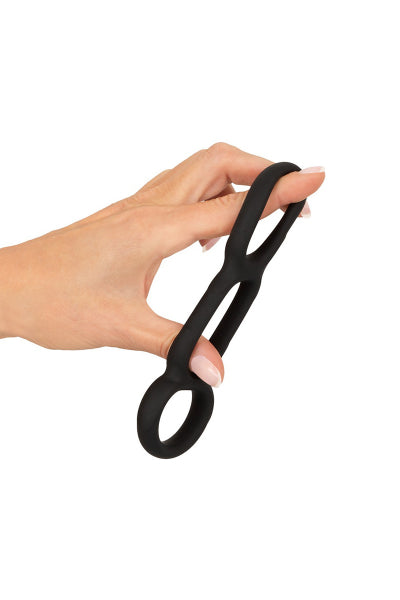 Triple Cock Ring liquid silicone - Erecto