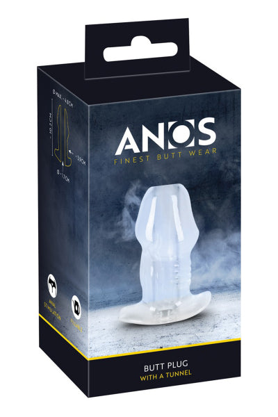 Plug anal ouvert 10,2 x 4,8 cm - Anos