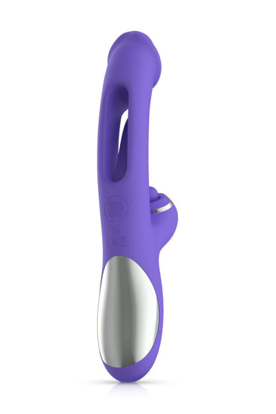 Vibro Rabbit avec Stimulateur de Point G Tess - Good Vibes Only