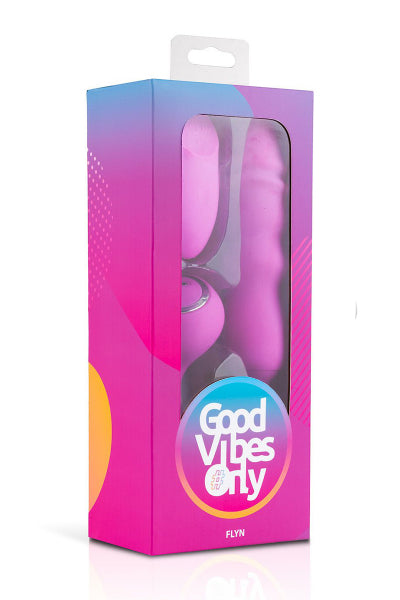 Mini vibro va-et-vient télécommandé - Good Vibes Only