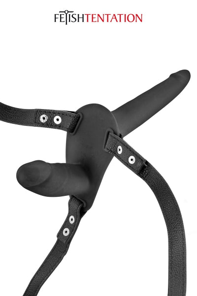 Double gode ceinture noir - Fetish Tentation — vue 3