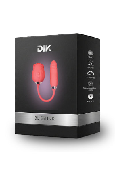 Stimulateur à va-et-vient et aspiration Blisslink - DIK