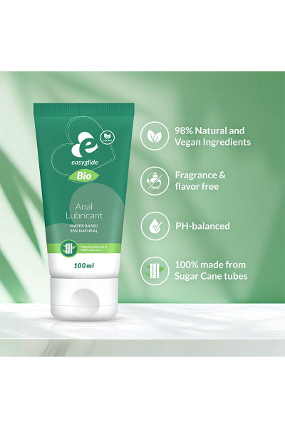 Lubrifiant anal Bio et Naturel 100ml - EasyGlide