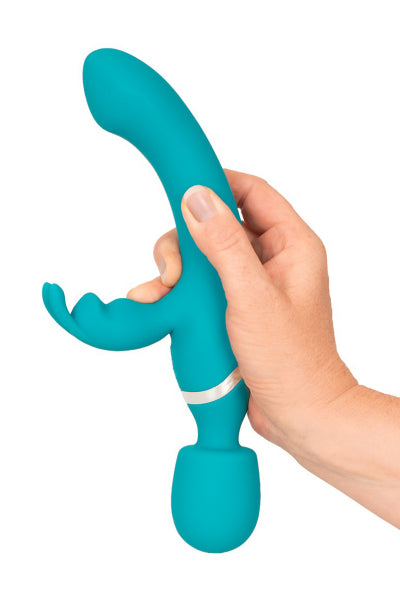 Vibromasseur 3 en 1 Wand et Rabbit - Sweet Smile