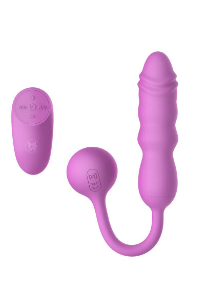 Mini vibro va-et-vient télécommandé - Good Vibes Only