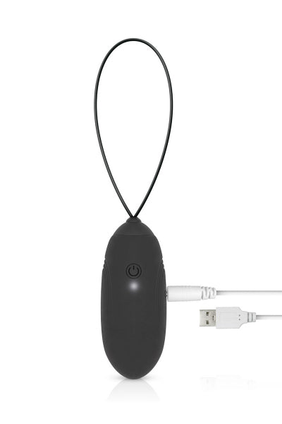 Oeuf vibrant télécommandé noir - LUV EGG