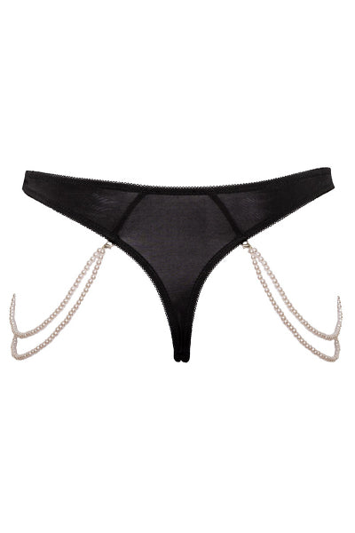 String Rio avec chaines de perles - Cottelli LINGERIE