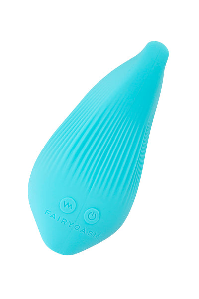 Mini vibro rechargeable DelightfulWave bleu - FairyGasm