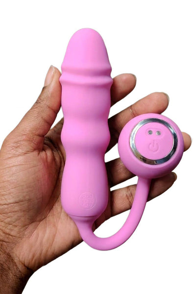 Mini vibro va-et-vient télécommandé - Good Vibes Only