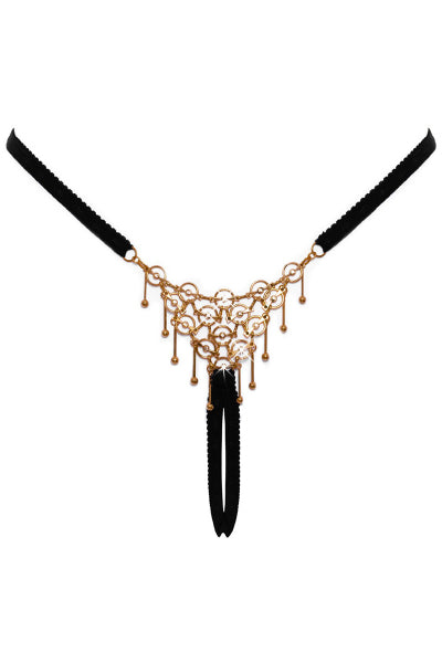 String ouvert avec design bijou - Cottelli LINGERIE