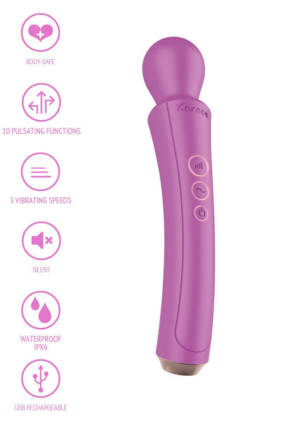 Vibromasseur The Curved Wand - Xocoon