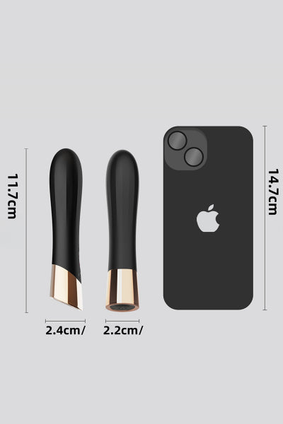 Mini vibro rechargeable en silicone Luxstick - DIK
