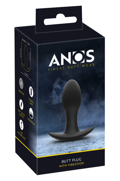 Petit plug anal vibrant - Anos