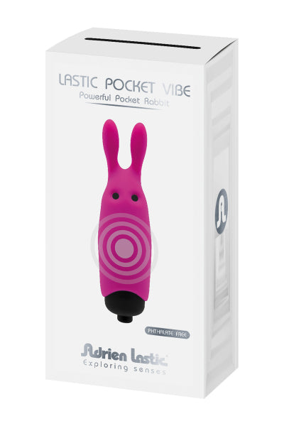 Pocket Vibe konijn roze - Adrien Lastic