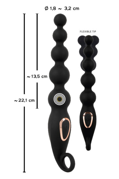 Boules anales vibrantes rechargeables - Anos