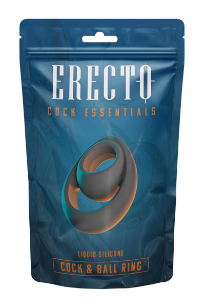Double Cock & Ball Ring liquid silicone - Erecto