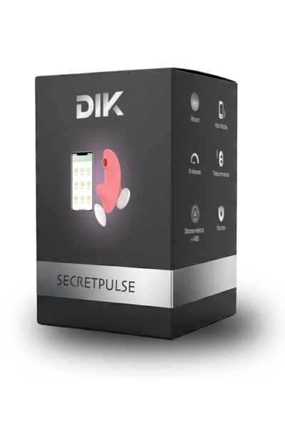 Culotte vibrante connectée Secret Pulse - DIK